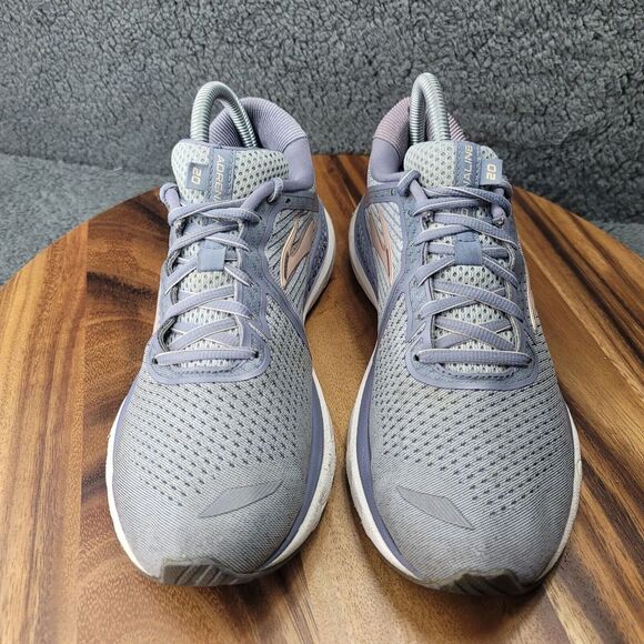 Brooks Adrenaline GTS 20 1202961B073 Running Shoes Womens Size‎ 9 B Grey Pink - Picture 8 of 11